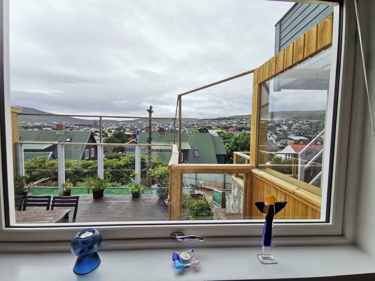 A Green Pearl in the Heart of Tórshavn Exterior foto